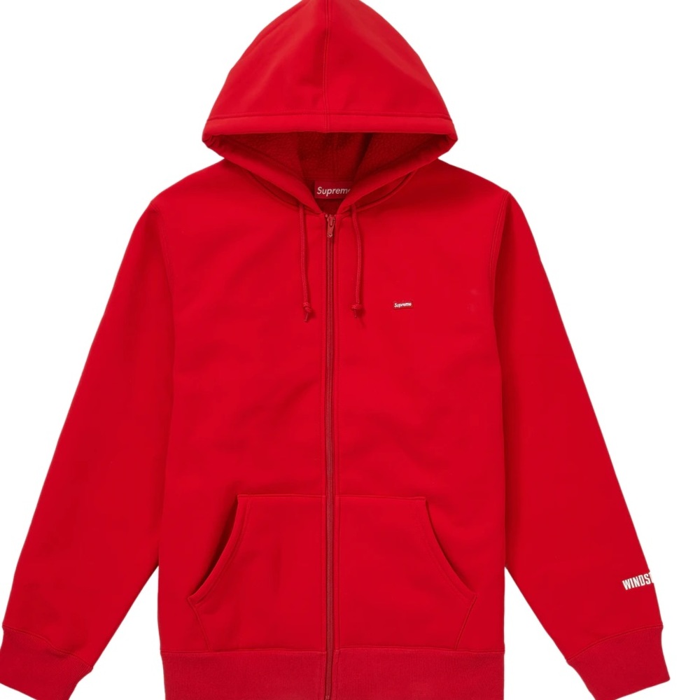 Authentic Supreme WINDSTOPPER Zip Up Sweatshirt